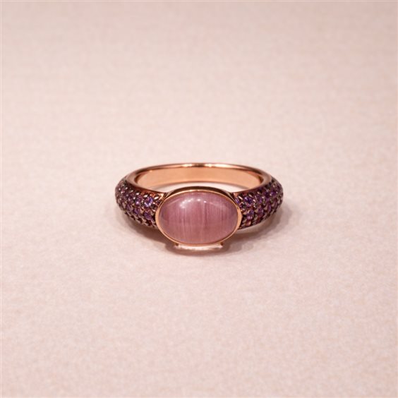Ringe Lucos Dame in Silber ES847 ROSA - ES847 ROSA